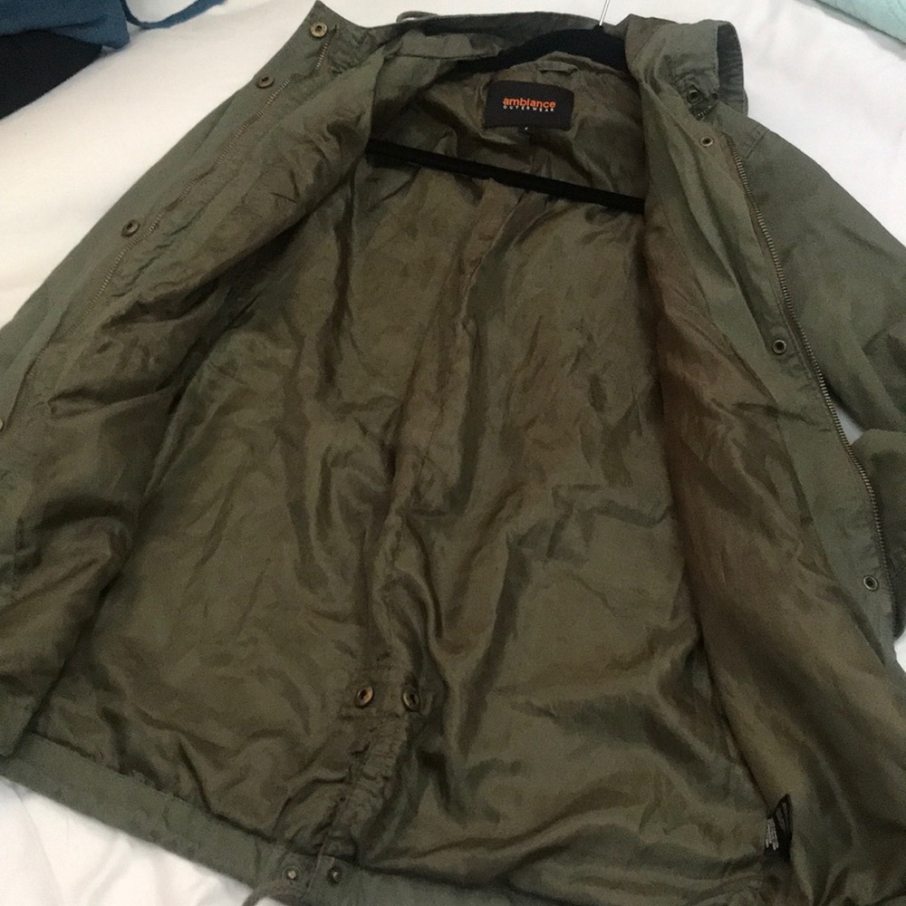 Olive Utility Jacket - Picture 5 of 7